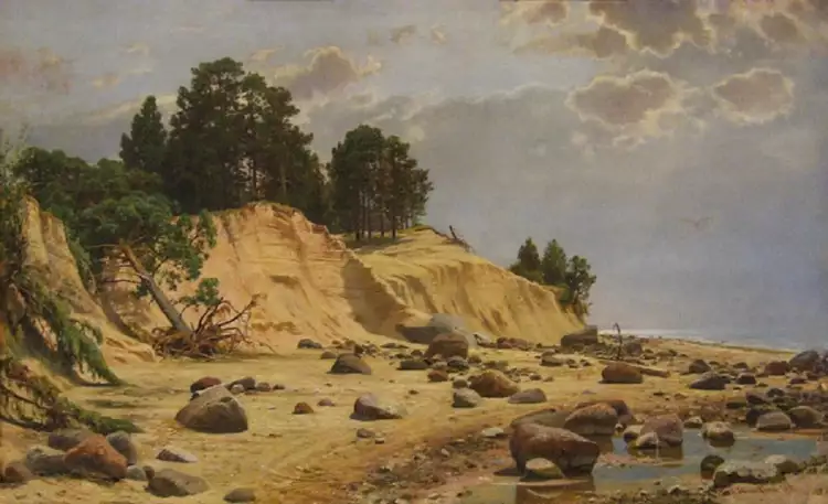 Иван Шишкин. «После шторма», 1891 Иван Шишкин. «После шторма», 1891