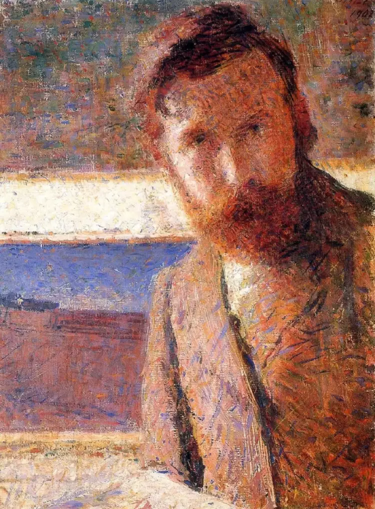 Джакомо Балла. Картина «Автопортрет», 1902 Джакомо Балла. Картина «Автопортрет», 1902