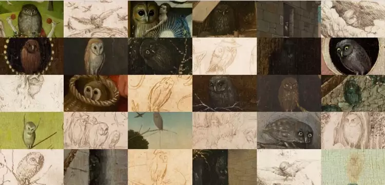 Совы на картинах Босха Совы на картинах Босха