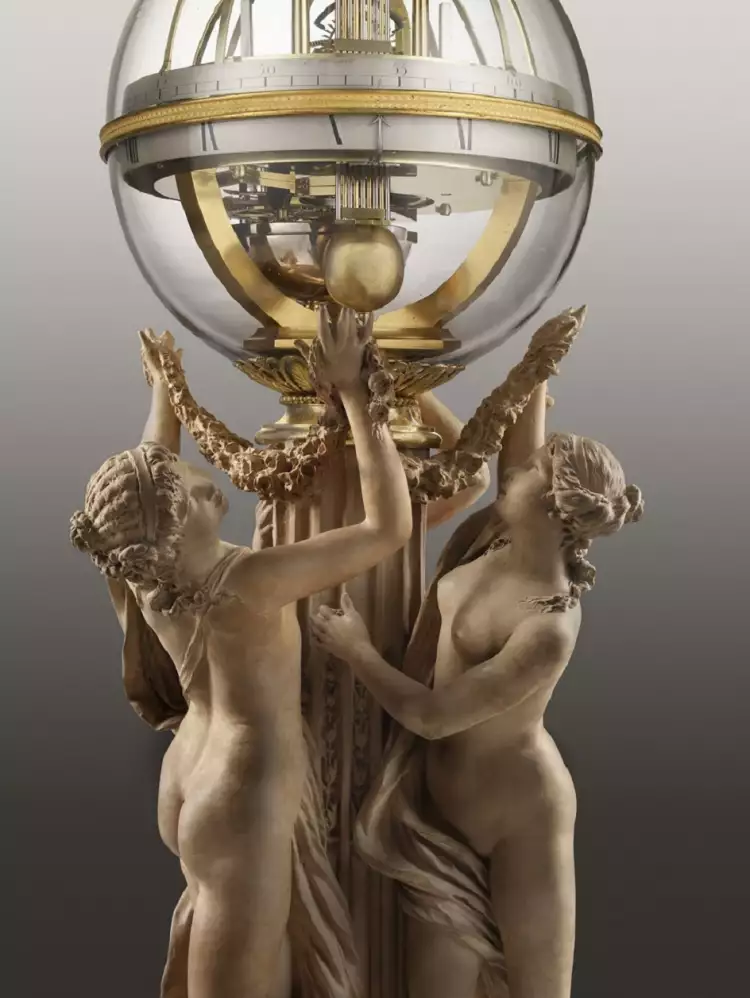 Клодион. Клодион. Декоративные часы. «Танец времени: три нимфы, поддерживающие часы», 1788