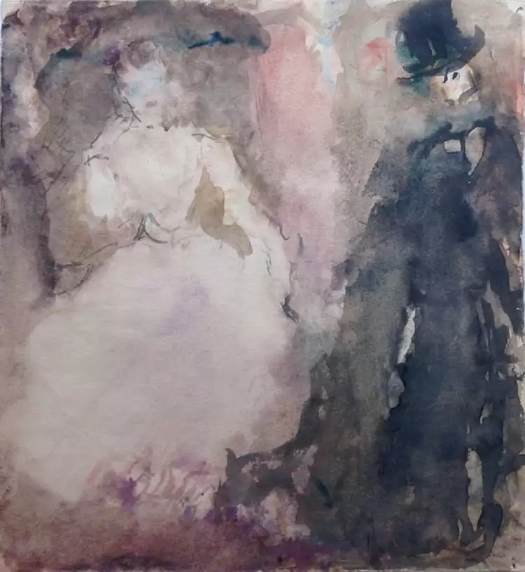 Артур Фонвизин. Картина «Любовь», 1940-е