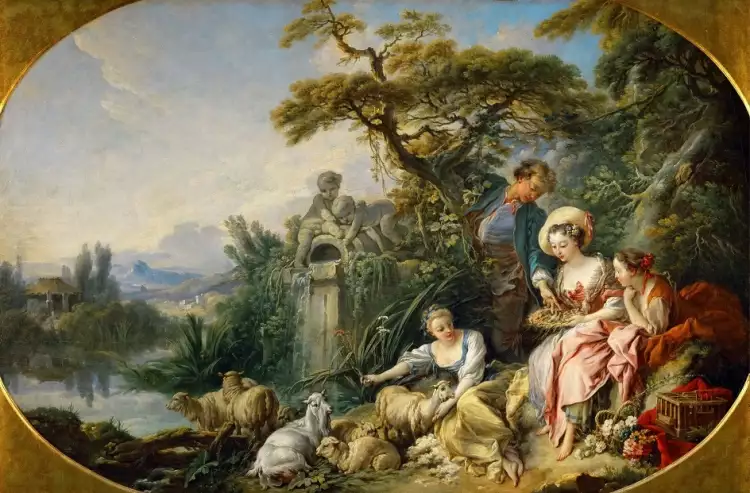 Rococo. François Boucher. Le nid Rococo. François Boucher. Le nid