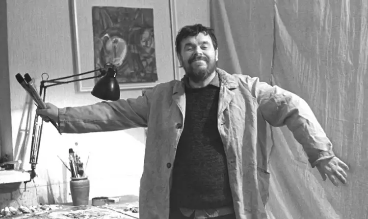 Anatoly Zverev. Photo of the artist Anatoly Zverev. Photo of the artist