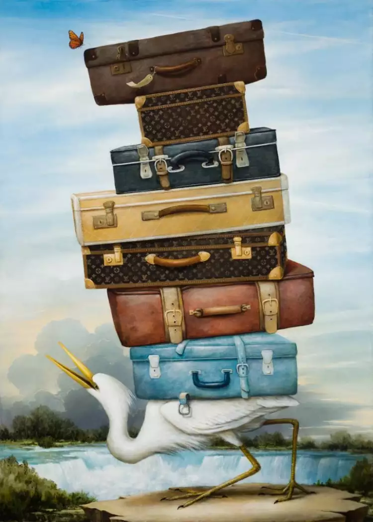 Чемоданы. Кевин Слоан. Чемоданы. Кевин Слоан.