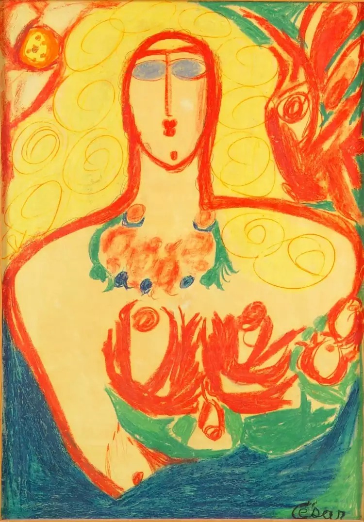 Арт брют. Рисунок Алоизы Корбаз Арт брют. Рисунок Алоизы Корбаз