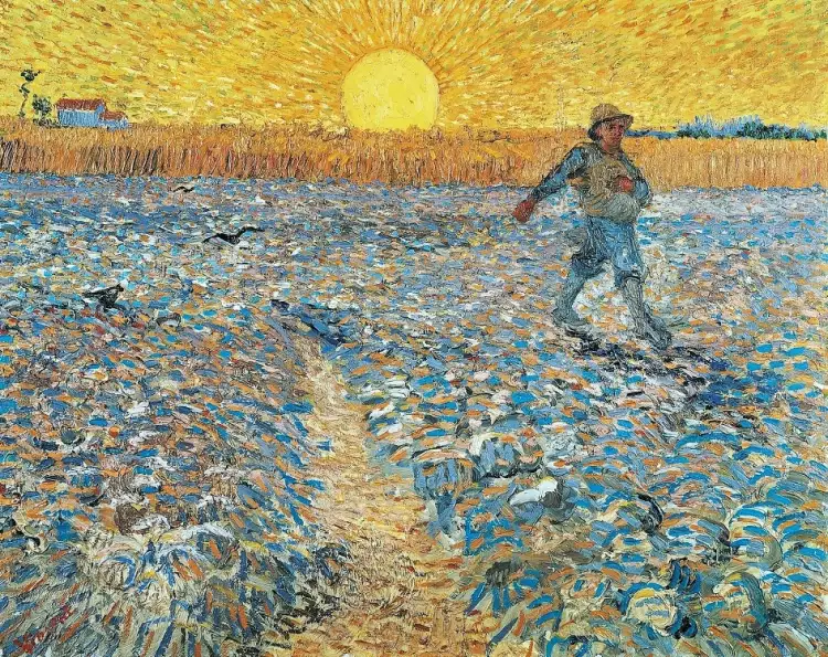 Винсент Ван Гог. «Сеятель», 1888 Винсент Ван Гог. «Сеятель», 1888