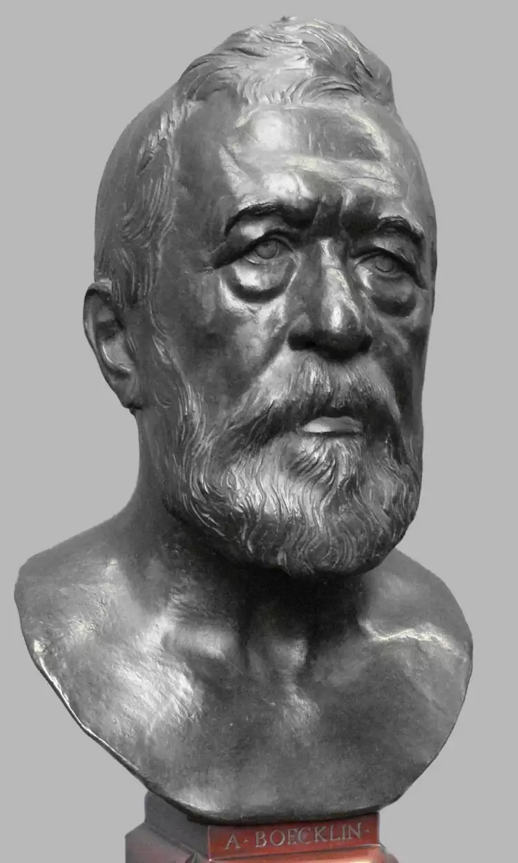 Адольф фон Хильдебранд. Бюст Арнольда Бёклина, 1897 Адольф фон Хильдебранд. Бюст Арнольда Бёклина, 1897
