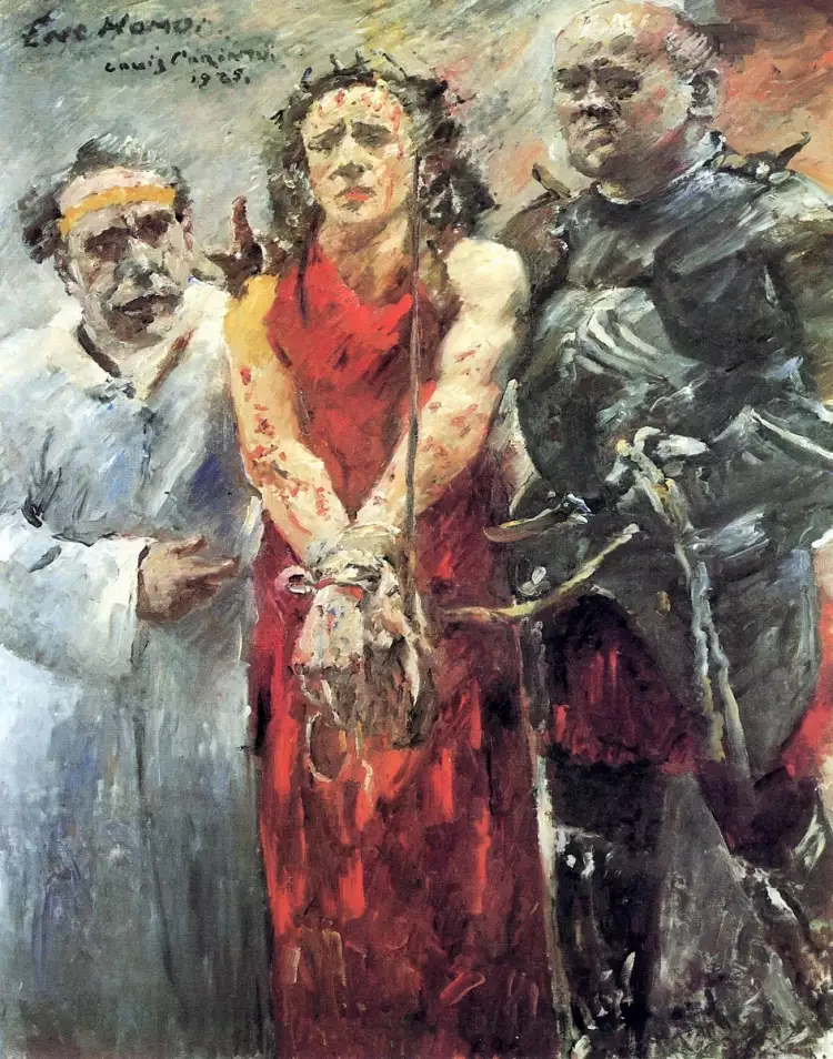 Ловис Коринт. Картина Ecce Homo, 1925