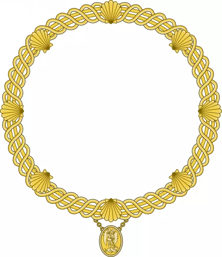 Орден Святого Михаила. Геральдический знак орденской цепи