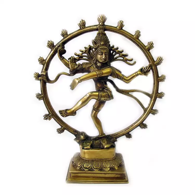 Индийский стиль в интерьере. Статуэтка танцующего Шивы