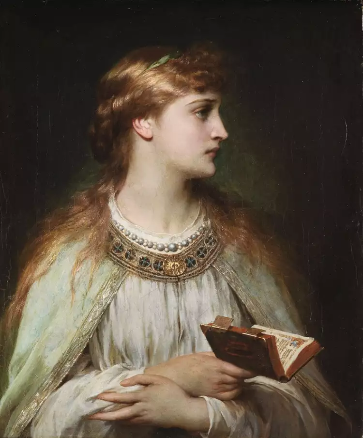 Томас Дикси. Картина «Офелия»,1864