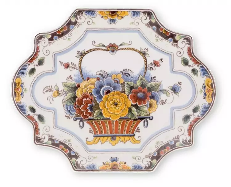 Делфтский фарфор. Цветной фарфор, Голландская королевская фабрика