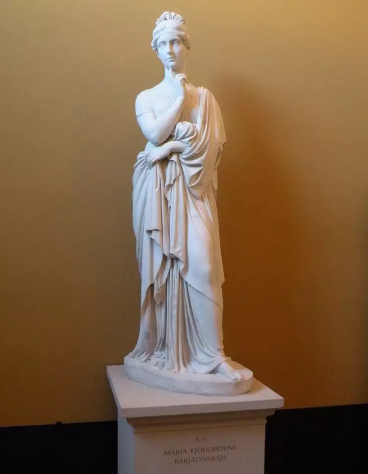 Бертель Торвальдсен. Скульптурный портрет княгини Марии Барятинской, 1818
