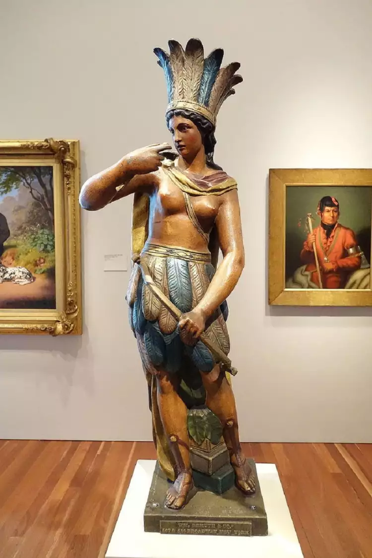 Сэмюэль Андерсон Робб. Фигура индианки