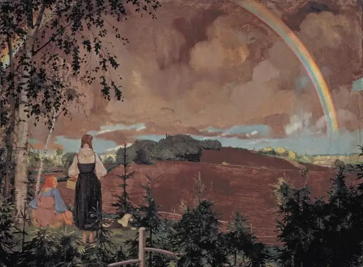 Модерн. Константин Сомов. «Радуга», 1897 Модерн. Константин Сомов. «Радуга», 1897