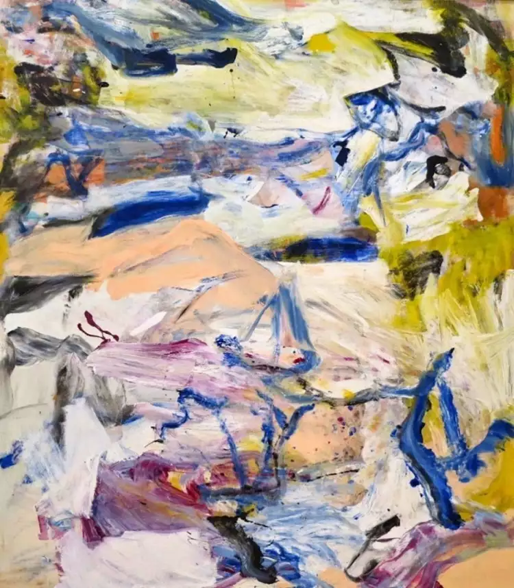 Виллем де Кунинг. Картина «Северный атлантический свет», 1977