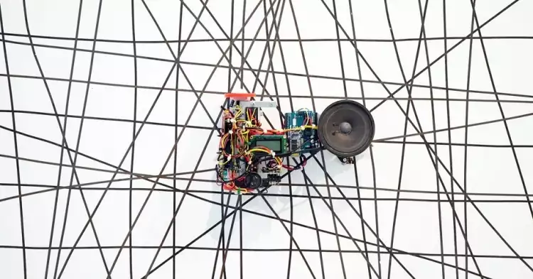 Самые перспективные художники по версии Forbes. Инсталляция медиахудожника Дмитрия Морозова