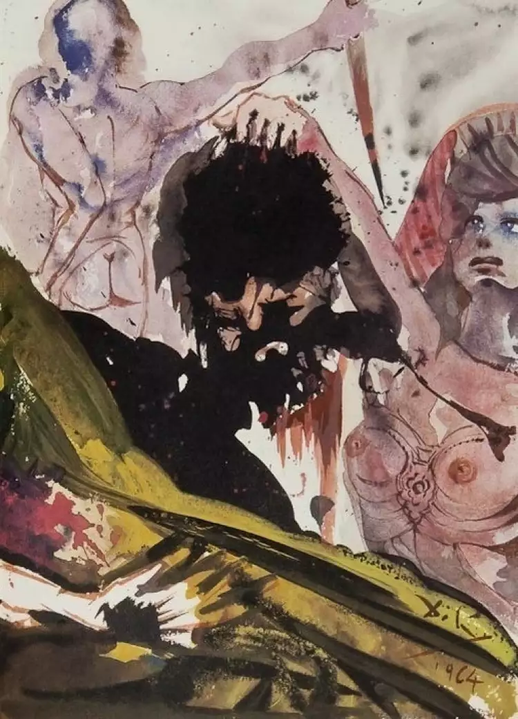 Иллюстрация Сальвадора Дали