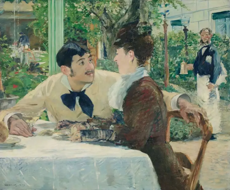 Импрессионизм. Эдуард Мане. «В кабачке папаши Латюиля», 1879 Импрессионизм. Эдуард Мане. «В кабачке папаши Латюиля», 1879