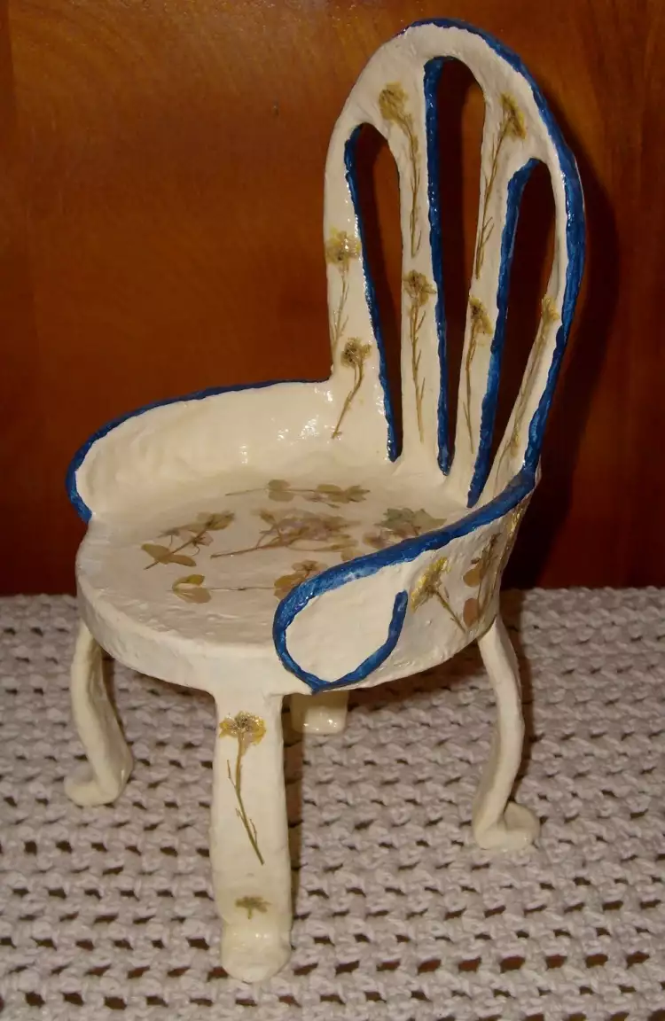 Декупаж. Классический декупаж стула, ХХ век