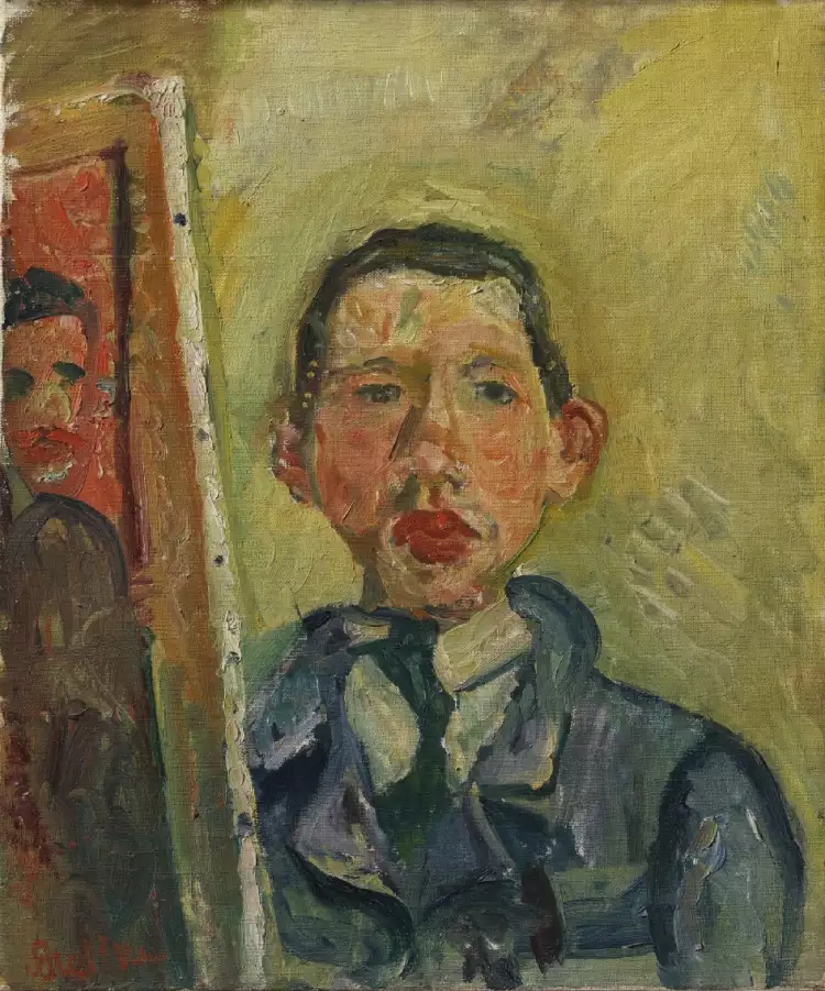 Chaim Soutine. Selbstporträt, 1918 Chaim Soutine. Selbstporträt, 1918