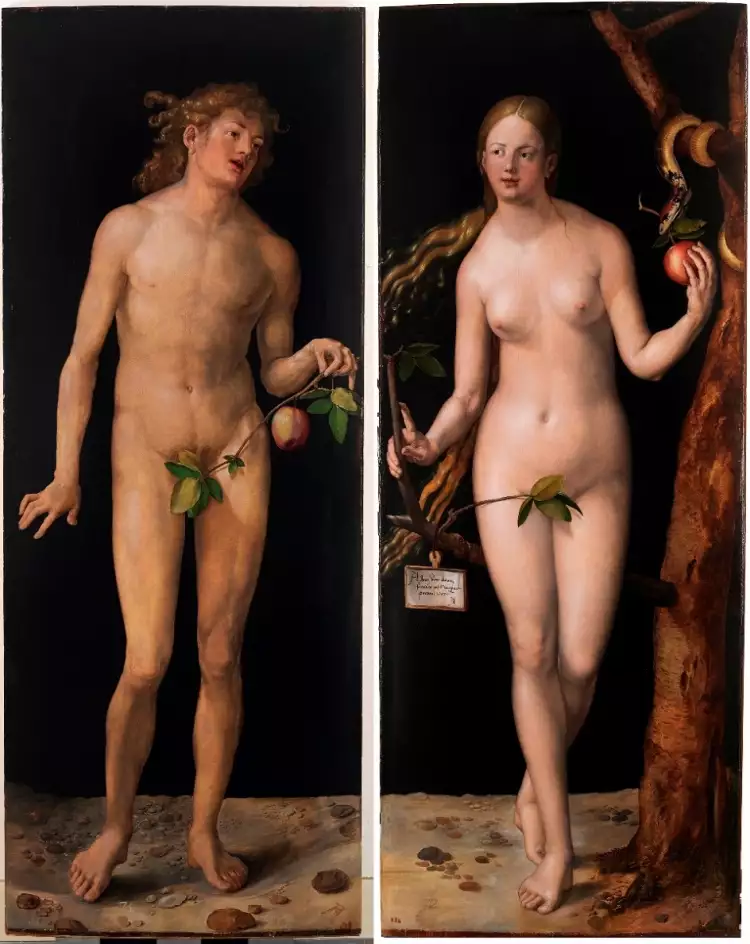 Альбрехт Дюрер. «Адам и Ева»