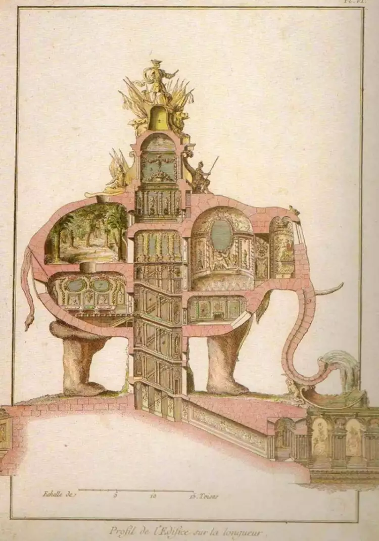 Жан-Жак Лекё. Один из проектов Лекё
