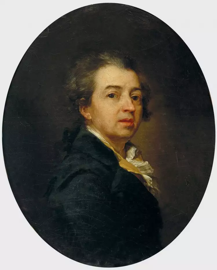 Дмитрий Левицкий. «Автопортрет» Дмитрий Левицкий. «Автопортрет»