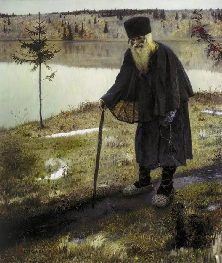 Михаил Нестеров. «Пустынник», 1889 Михаил Нестеров. «Пустынник», 1889