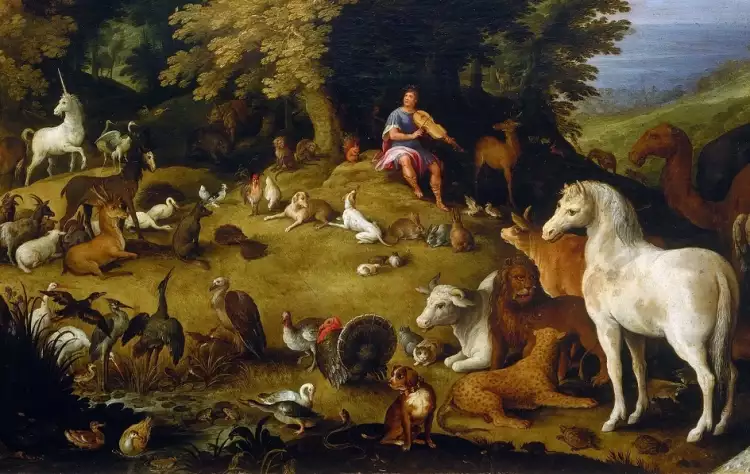 Миф об Орфее. Себастьян Вранкс. «Орфей и животные», 1595