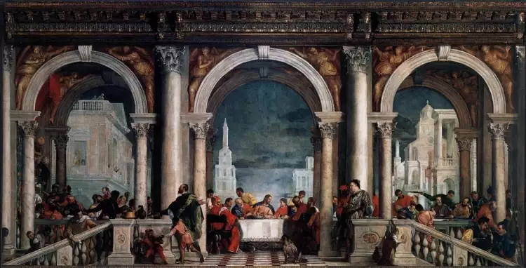 Паоло Веронезе. «Пир в доме Левия», 1573 Паоло Веронезе. «Пир в доме Левия», 1573
