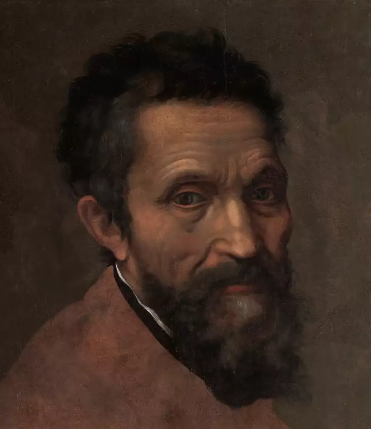 Artist. Portrait of Michelangelo Buanarroti Artist. Portrait of Michelangelo Buanarroti
