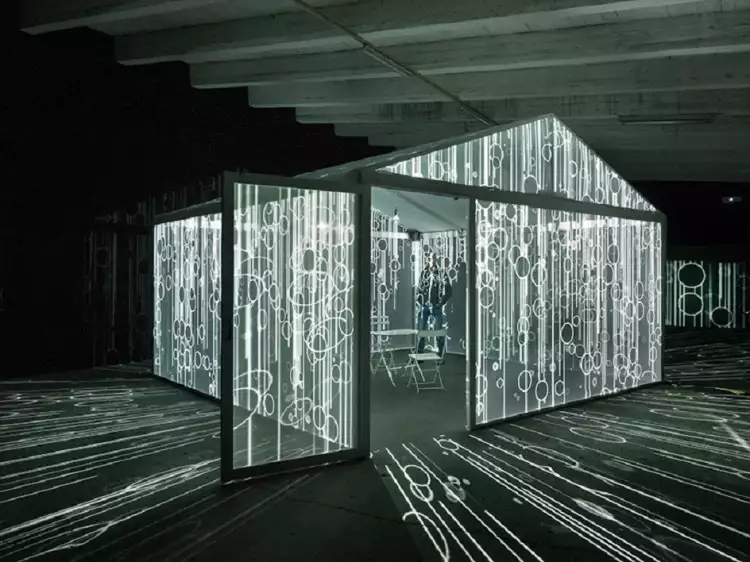 Инсталляция. Ли Саквитц. Insideout, XXI век Инсталляция. Ли Саквитц. Insideout, XXI век
