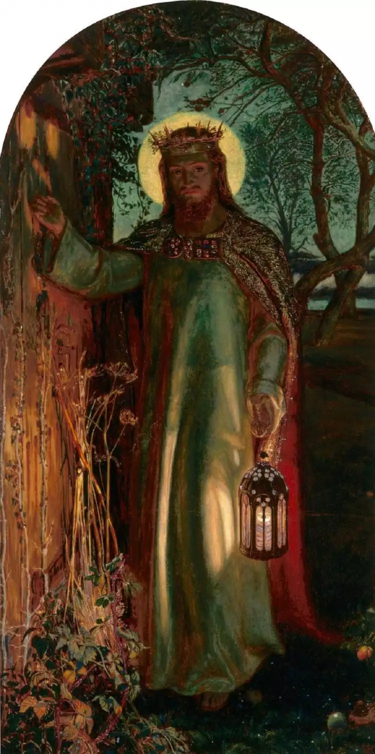 Уильям Холман Хант. Картина «Светоч мира», 1854 Уильям Холман Хант. Картина «Светоч мира», 1854