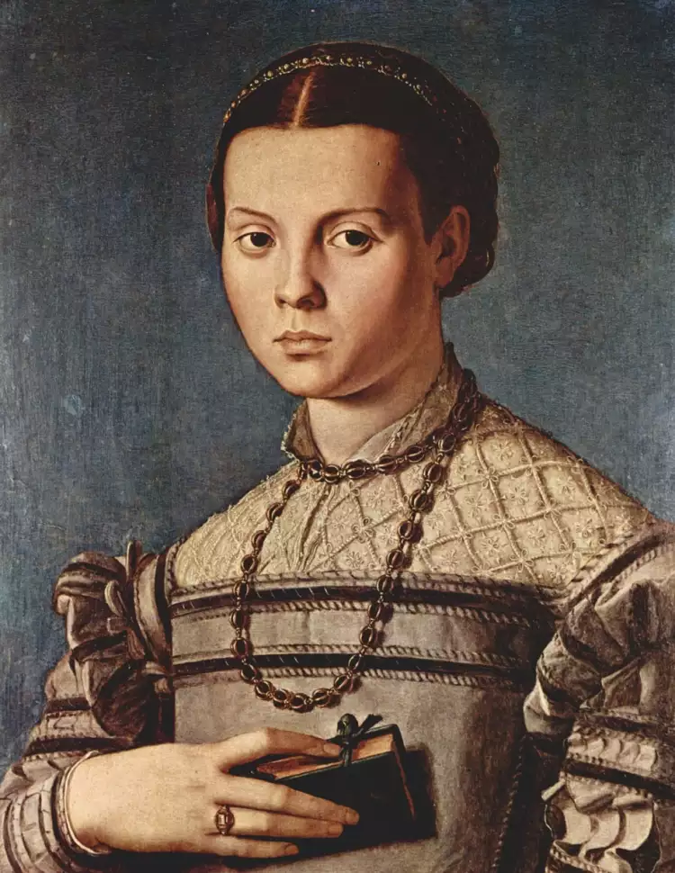 Bronzino. Portrait d'une jeune inconnue, 1545