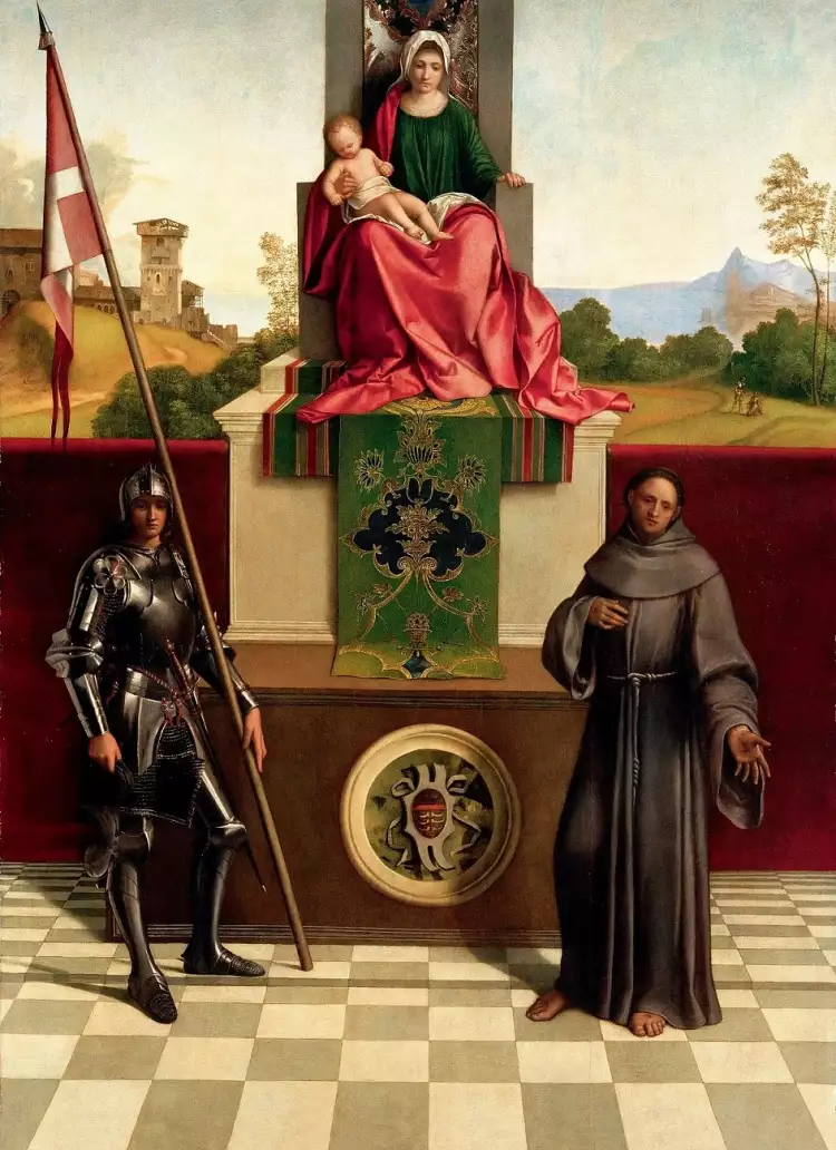 Renaissance. Giorgione. Castelfranco Madonna, 1503-1504 Renaissance. Giorgione. Castelfranco Madonna, 1503-1504