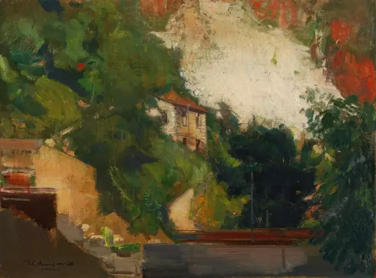 Пьетро Аннигони. «Пейзаж», 1964