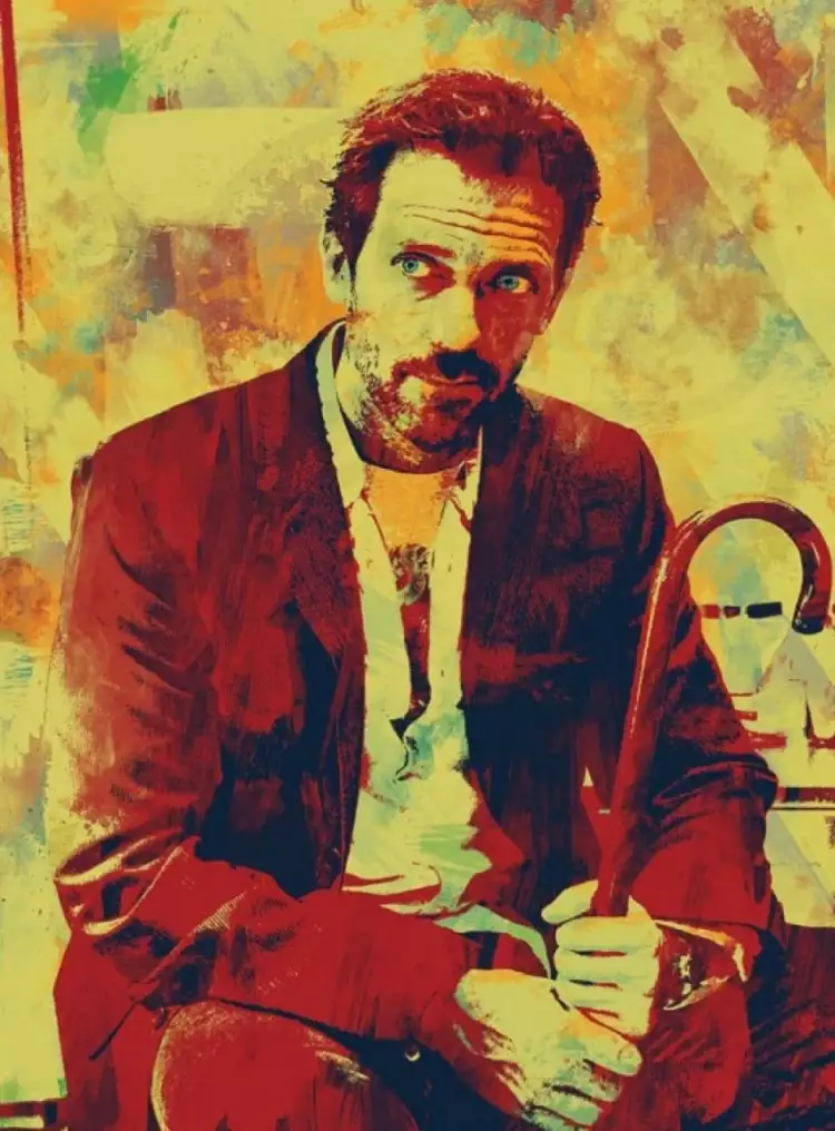 Картина кровью Виниция Кесада Картина кровью Виниция Кесада