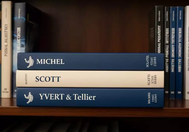 Международные каталоги почтовых марок Michel и Scott Международные каталоги почтовых марок Michel и Scott
