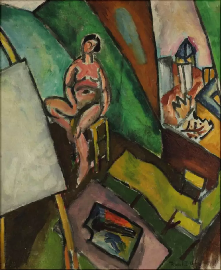 Рауль Дюфи. Картина «Ателье», 1907