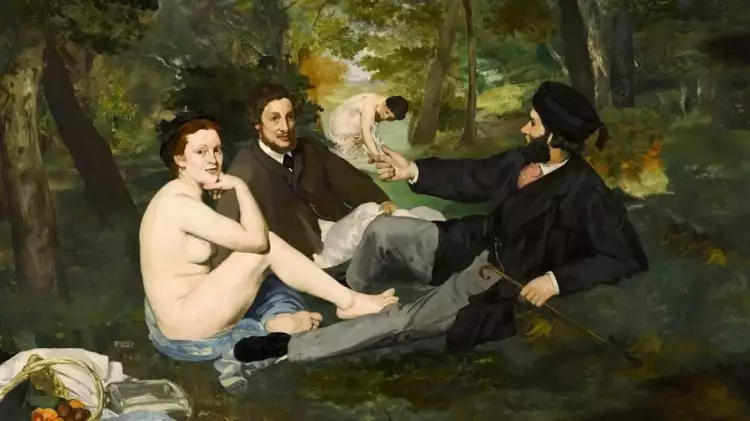 Модернизм. Эдуард Мане. «Завтрак на траве», 1863 Модернизм. Эдуард Мане. «Завтрак на траве», 1863