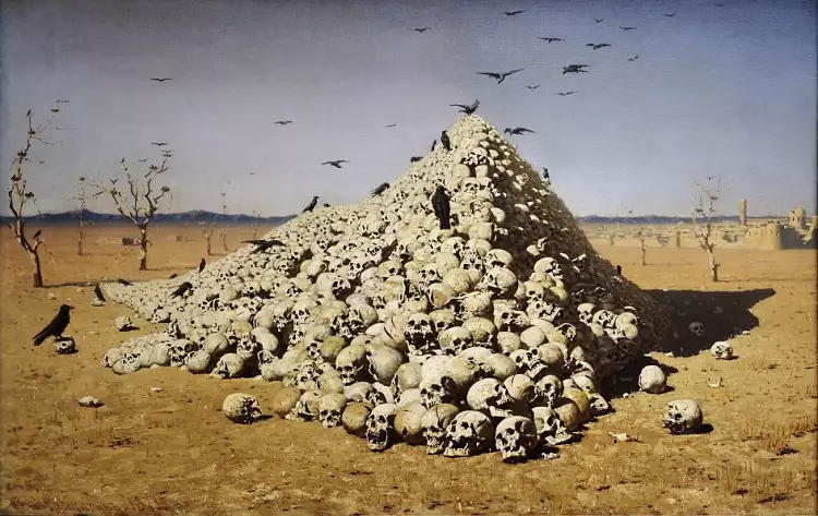 Василий Верещагин. «Апофеоз войны», 1871