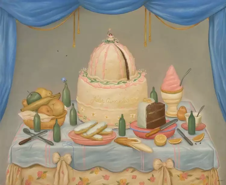 Fernando Botero. Geburtstag, 1971 Fernando Botero. Geburtstag, 1971