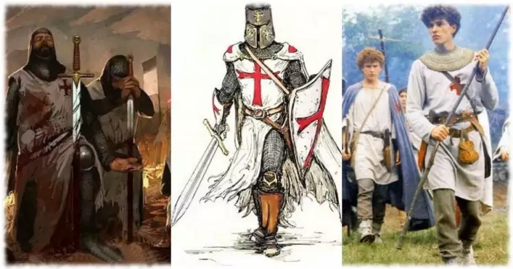 Военные ордера. Отличительный знак крестоносцев