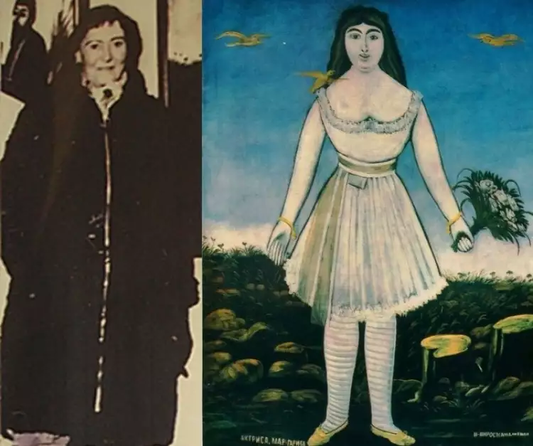 Нико Пиросмани. Маргарита и портрет Нико Пиросмани. Маргарита и портрет