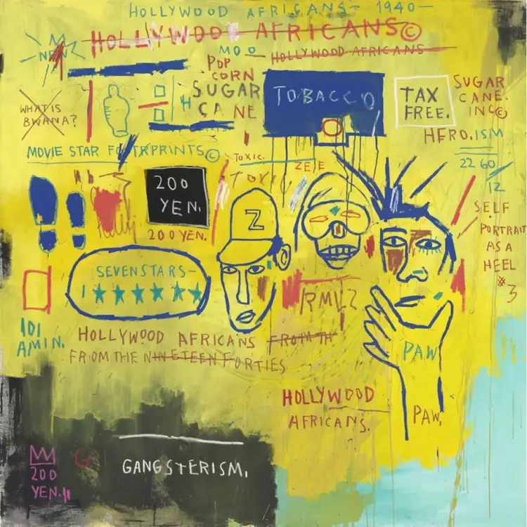 Жан-Мишель Баския. Картина «Голливудские африканцы», 1983