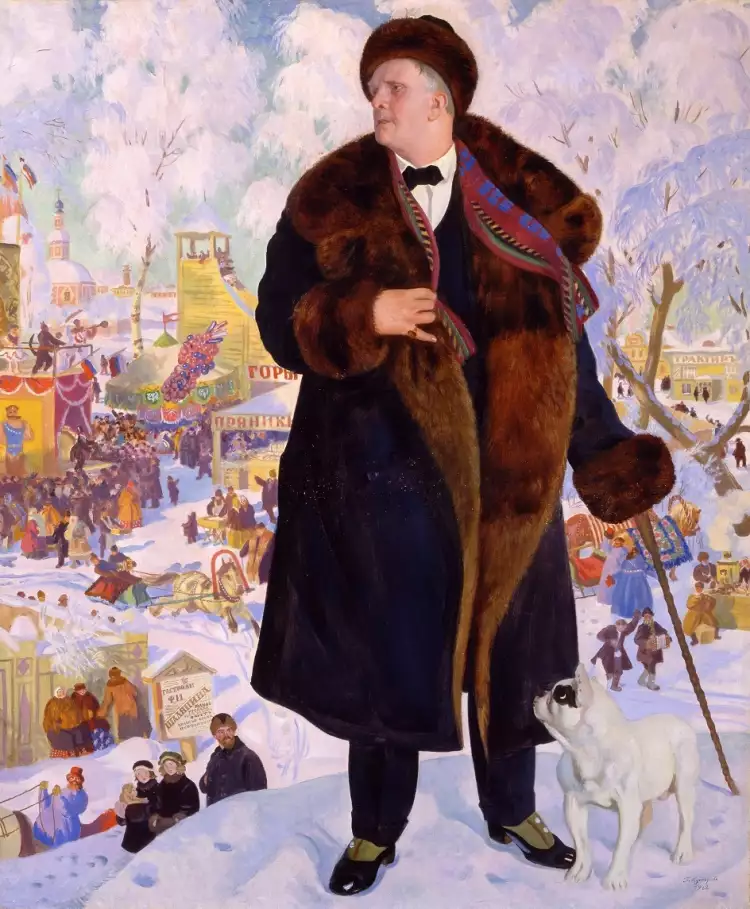 Борис Кустодиев. «Портрет Шаляпина», 1922 Борис Кустодиев. «Портрет Шаляпина», 1922