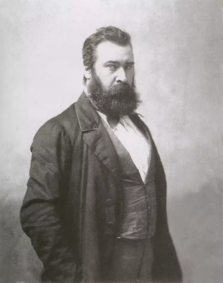 Жан-Франсуа Милле. Фотопортрет художника, 1860 Жан-Франсуа Милле. Фотопортрет художника, 1860