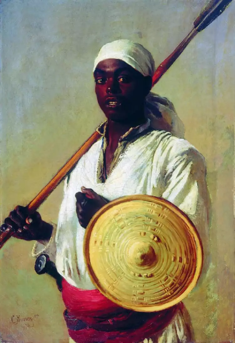 Константин Маковский. «Египетский воин», 1871 Константин Маковский. «Египетский воин», 1871