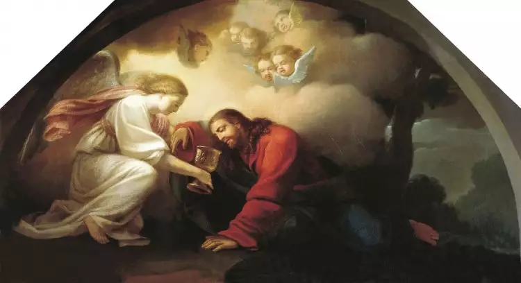 Александр Витберг. Картина «Моление о чаше», 1816